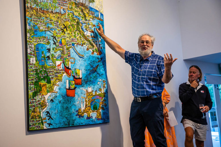 Opening Night – Ken Rasmussen Exhibition – Artist Speech