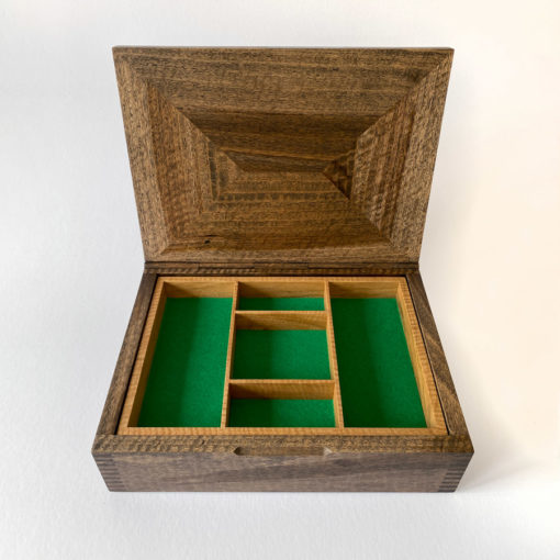 Jagath Prasantha - Ebonised Blackbutt Collectors Box with Marri Tray - Image 2