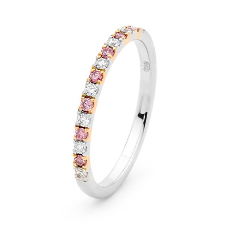 Desert Rose - Delicate Pink Diamond Ring