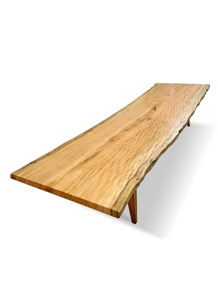 The Hull 4.2m single-slab marri dining table