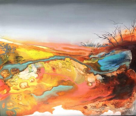 Astrid Dahl – Desert Hues painting