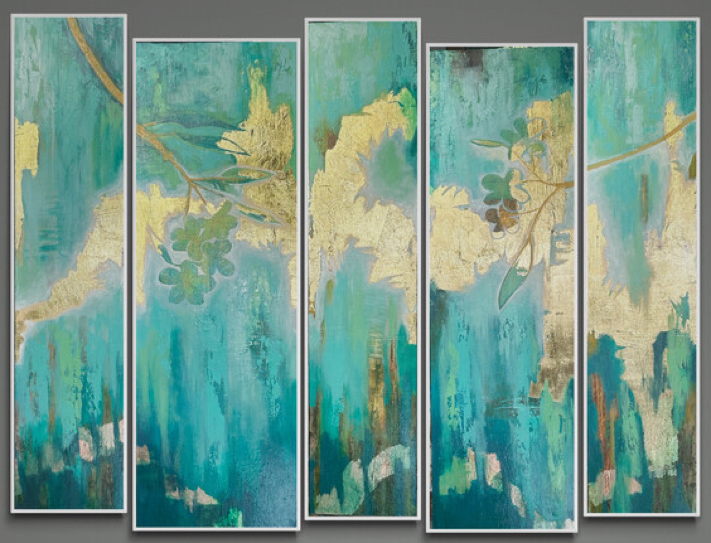 Astrid Dahl – Golden Morning Sunlight painting