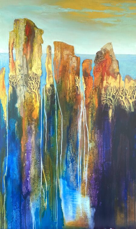 Astrid Dahl – Holding Back Time painting
