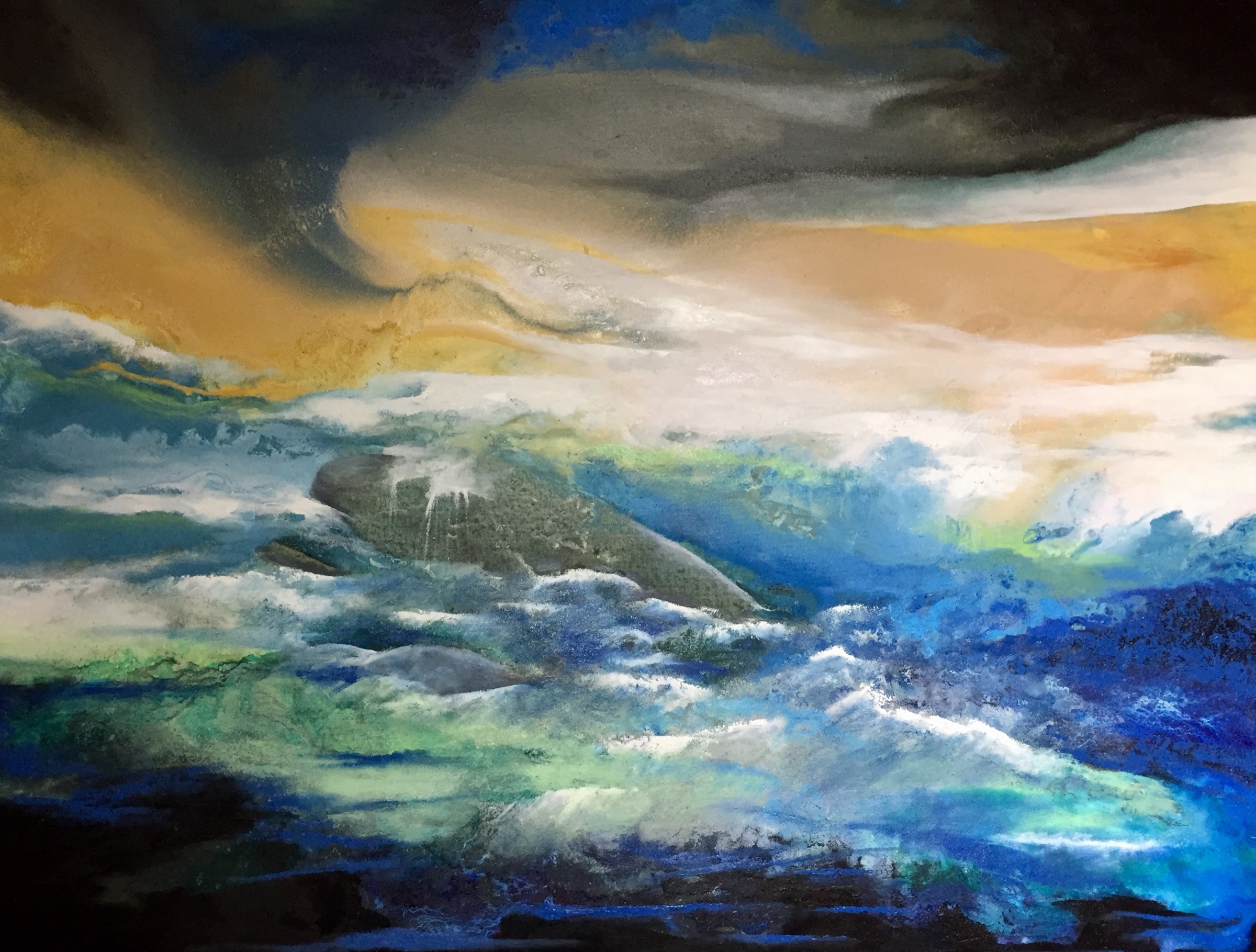 Astrid Dahl – Mother and Daughter painting