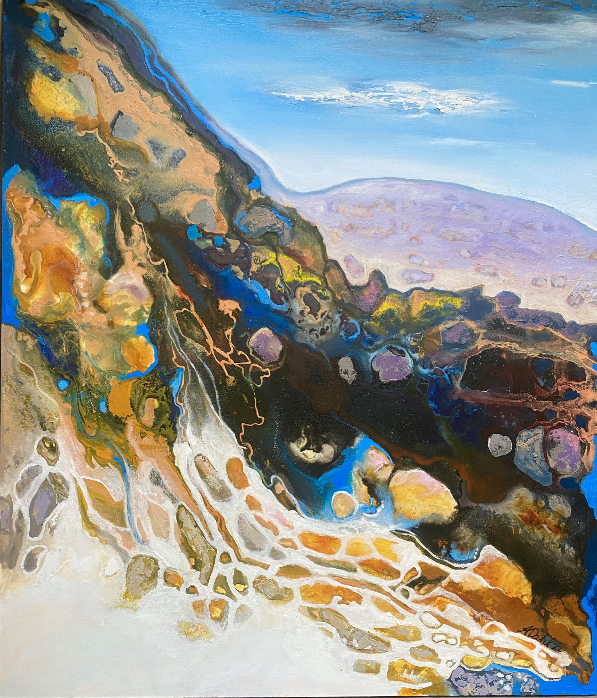 Astrid Dahl – The Inner Silence painting